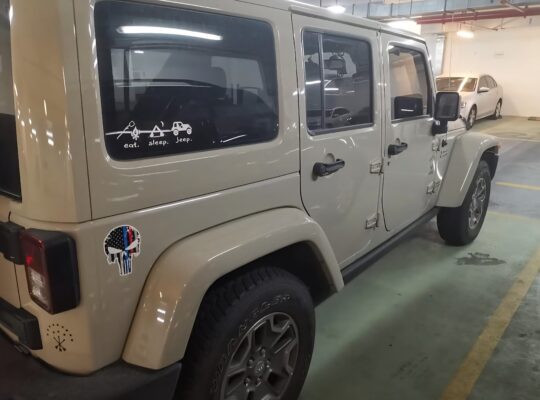 Jeep wrangler Rubicon unlimited 2017