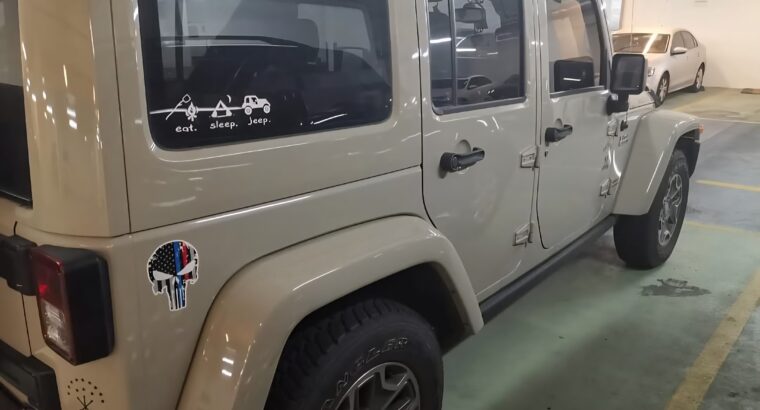 Jeep wrangler Rubicon unlimited 2017