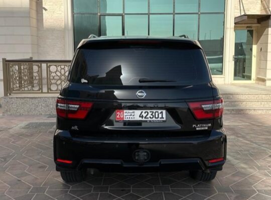 Nissan patrol platinum 2020 Gcc