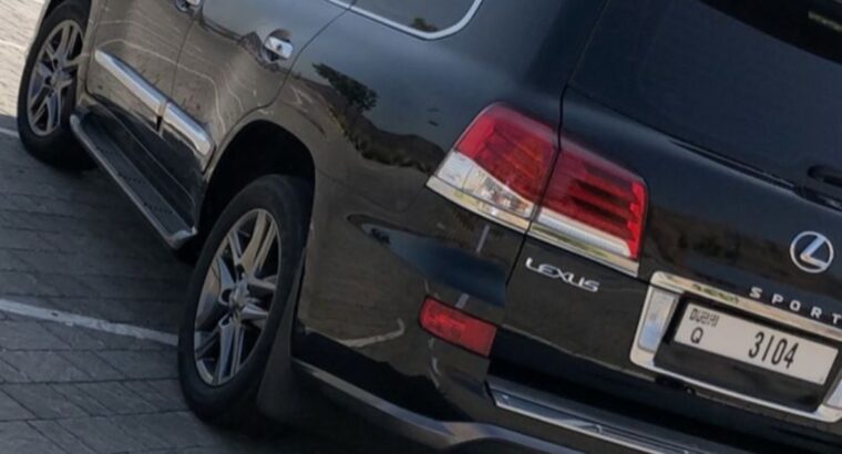 Lexus LX570 sport 2015 Gcc for sale