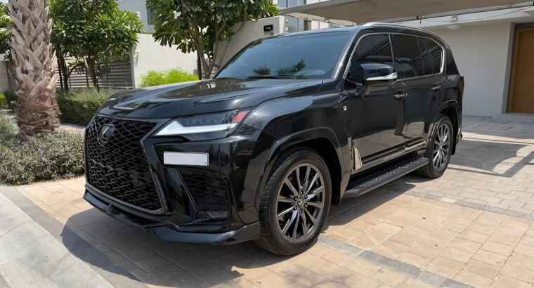 Lexus Lx600 F sport 2024 Gcc
