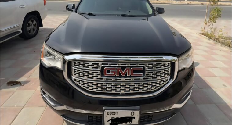 Gmc Acadia Denali 2019 Gcc full option