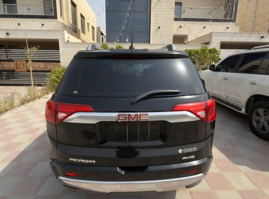 Gmc Acadia Denali 2019 Gcc full option