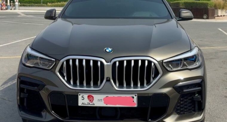 Bmw X6 xdrive40i full option 2022 Gcc