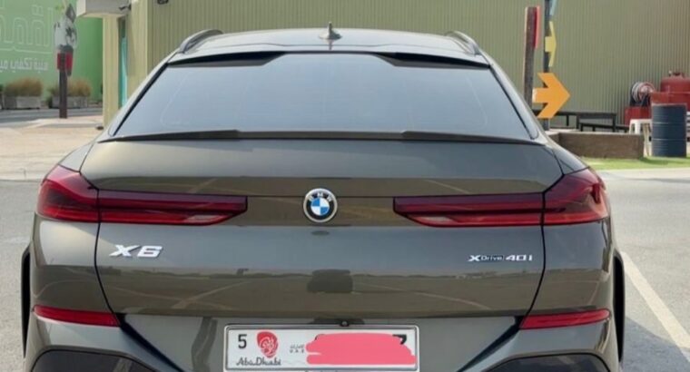 Bmw X6 xdrive40i full option 2022 Gcc