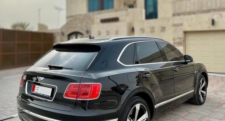 Bentley Bentayga V12 2017 Gcc
