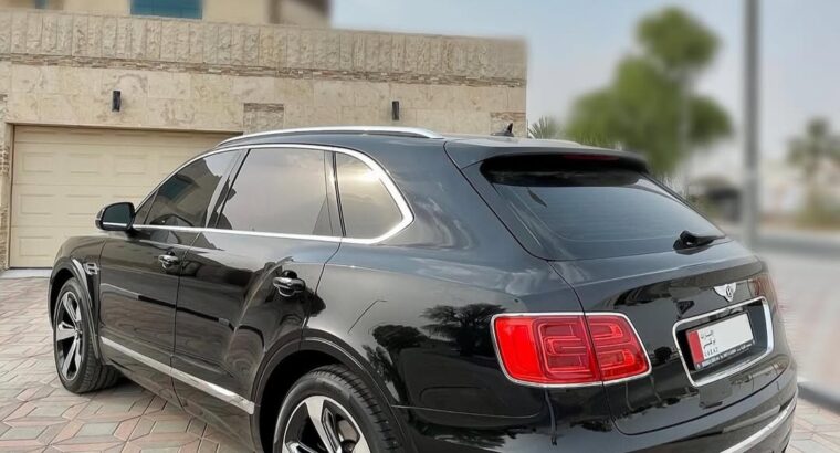 Bentley Bentayga V12 2017 Gcc