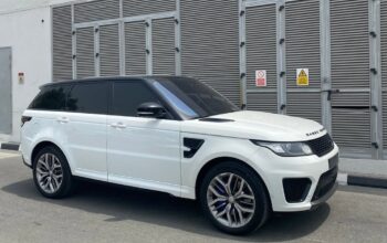 Range Rover sport SVR 2015 Gcc