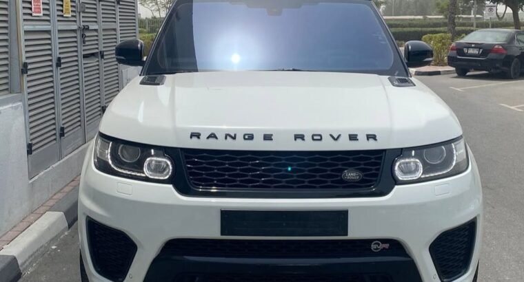 Range Rover sport SVR 2015 Gcc