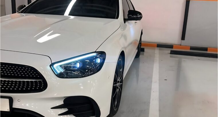 Mercedes E300 full option 2021 Gcc