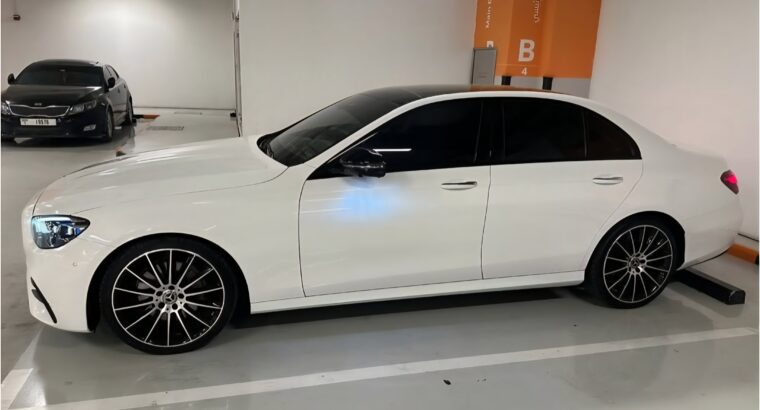 Mercedes E300 full option 2021 Gcc