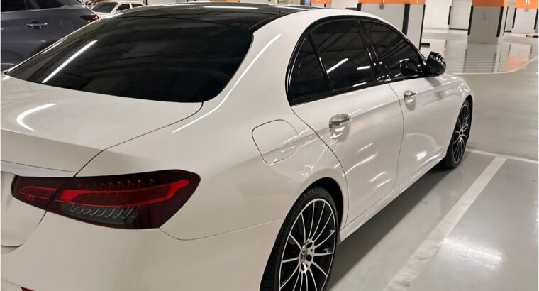 Mercedes E300 full option 2021 Gcc