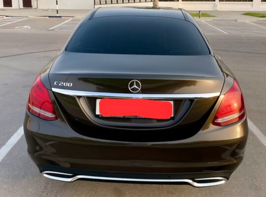 Mercedes C200 2016 Gcc for sale