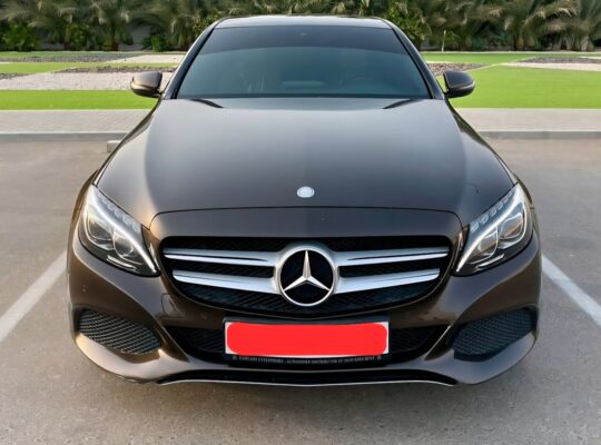 Mercedes C200 2016 Gcc for sale