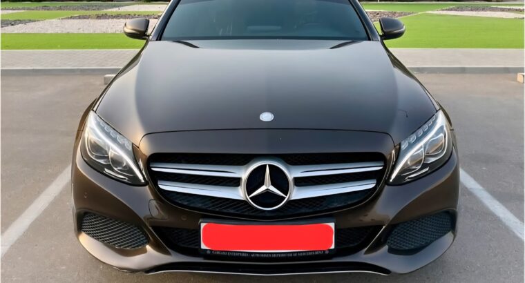 Mercedes C200 2016 Gcc for sale