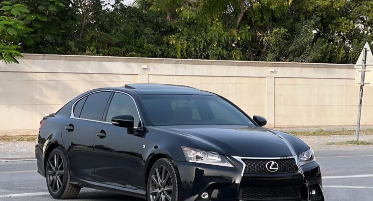 Lexus Gs 350 F sport 2015 USA imported