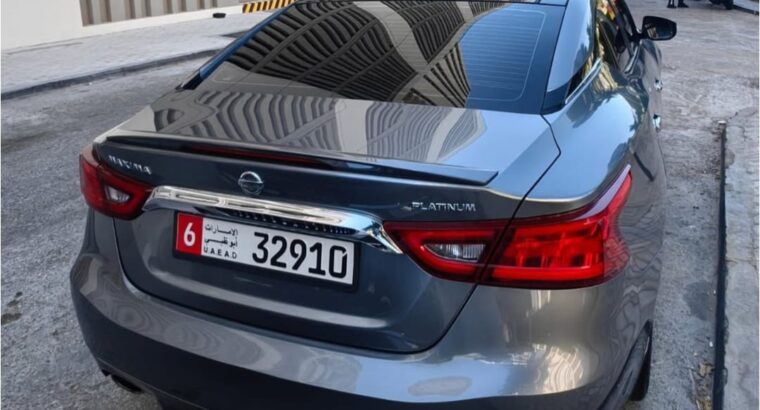 Nissan Maxima platinum 2016 USA imported