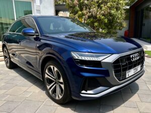 Audi Q8 S-line 2022 Gcc in perfect condition