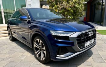 Audi Q8 S-line 2022 Gcc in perfect condition