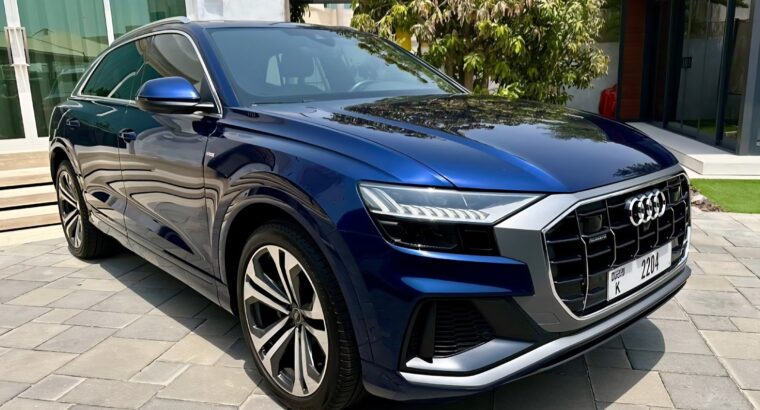 Audi Q8 S-line 2022 Gcc in perfect condition