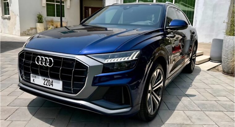 Audi Q8 S-line 2022 Gcc in perfect condition