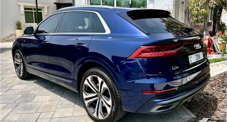 Audi Q8 S-line 2022 Gcc in perfect condition