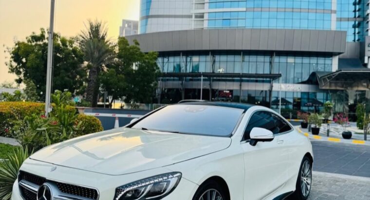 Mercedes S500 coupe 2016 Gcc
