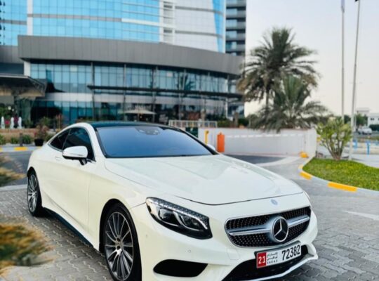 Mercedes S500 coupe 2016 Gcc