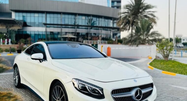 Mercedes S500 coupe 2016 Gcc