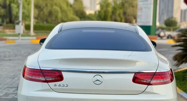 Mercedes S500 coupe 2016 Gcc