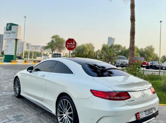 Mercedes S500 coupe 2016 Gcc