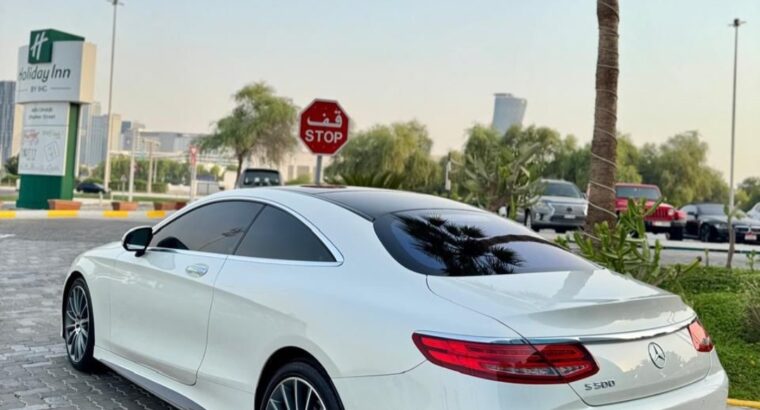 Mercedes S500 coupe 2016 Gcc