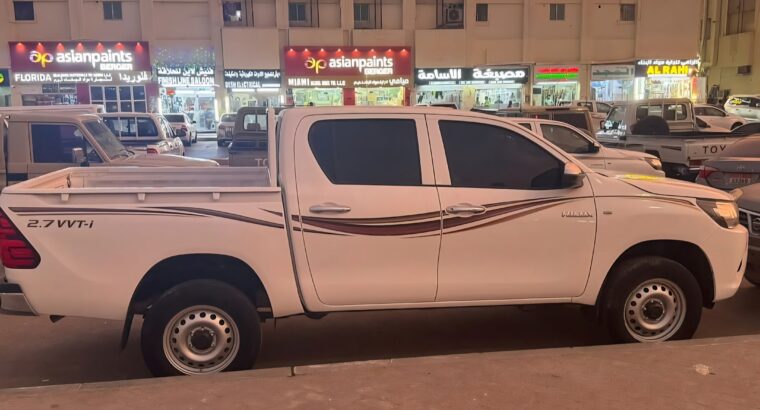 Toyota Hilux 2019 Gcc 4×4 i. Good condition