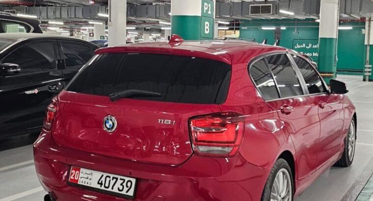 BMW 116i Gcc 2013 in Good condition