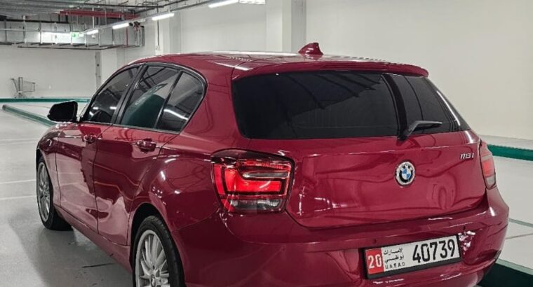 BMW 116i Gcc 2013 in Good condition