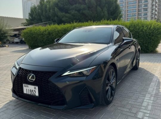 Lexus IS 350 F sport 2024 USA imported