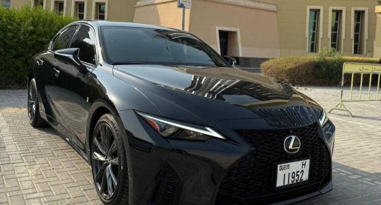 Lexus IS 350 F sport 2024 USA imported