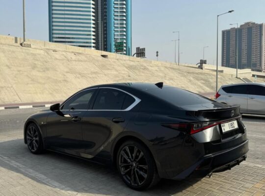 Lexus IS 350 F sport 2024 USA imported