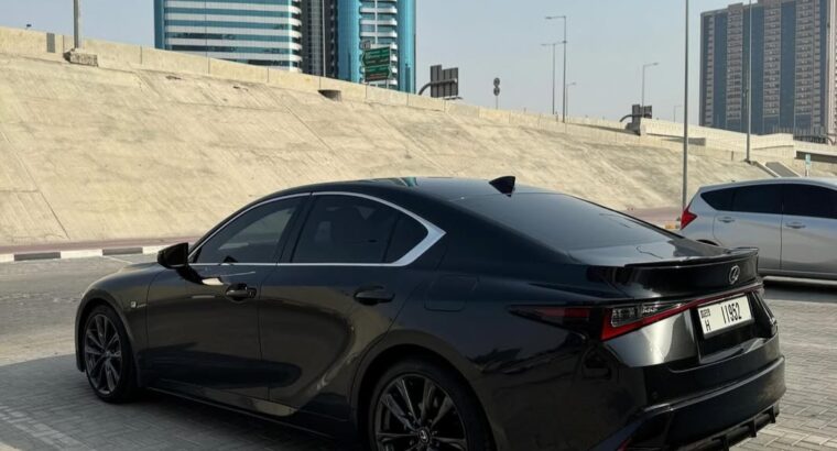 Lexus IS 350 F sport 2024 USA imported