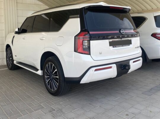 Nissan patrol platinum 2025 Gcc for sale