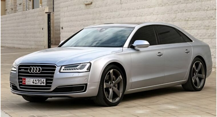 Audi A8L full option 2015 Gcc for sale