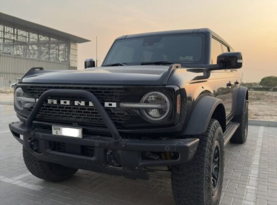 Ford Bronco wildtrak 2021 Gcc imported