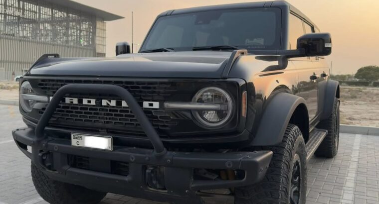 Ford Bronco wildtrak 2021 Gcc imported