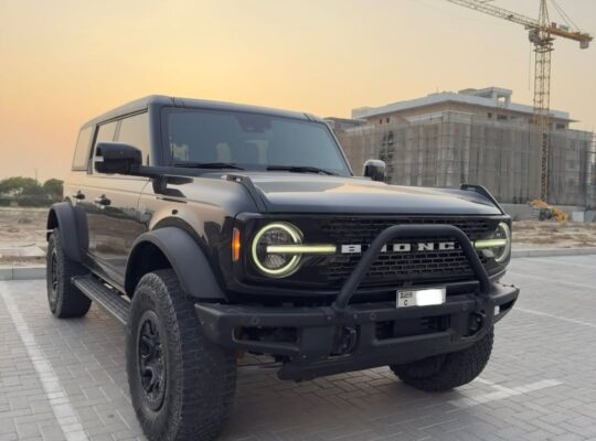 Ford Bronco wildtrak 2021 Gcc imported