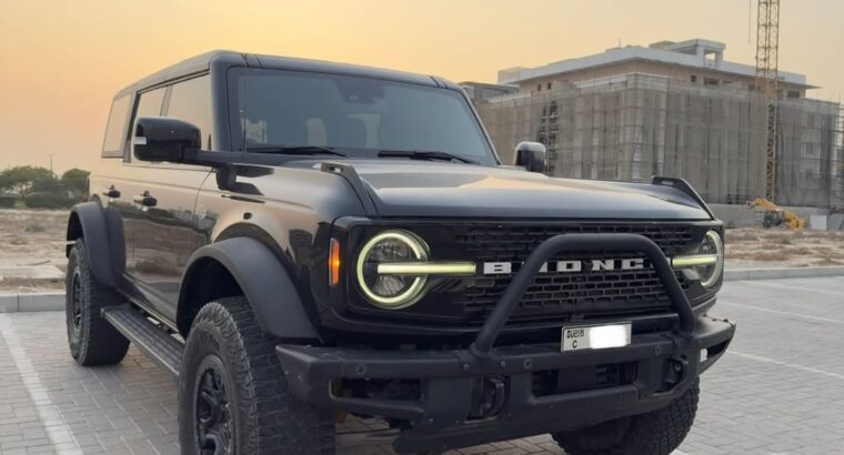 Ford Bronco wildtrak 2021 Gcc imported