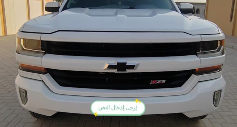 Chevrolet Silverado z71 coupe 2016 Gcc