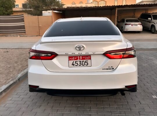 Toyota Camry LE 2022 usa imported for sale