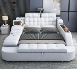 Smart bed with projector for sale
