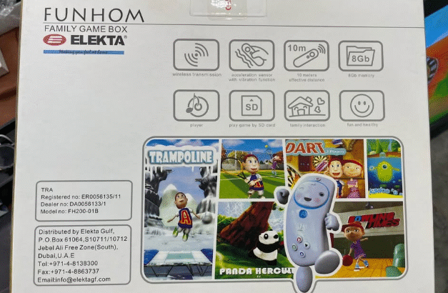 Elekta Funhome TV Game Box For Children For Sale