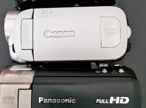 Working Panasonic cameras no battery for sale